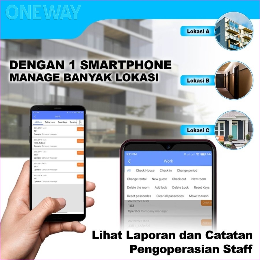 Smart Door Lock untuk Penginapan di Bali