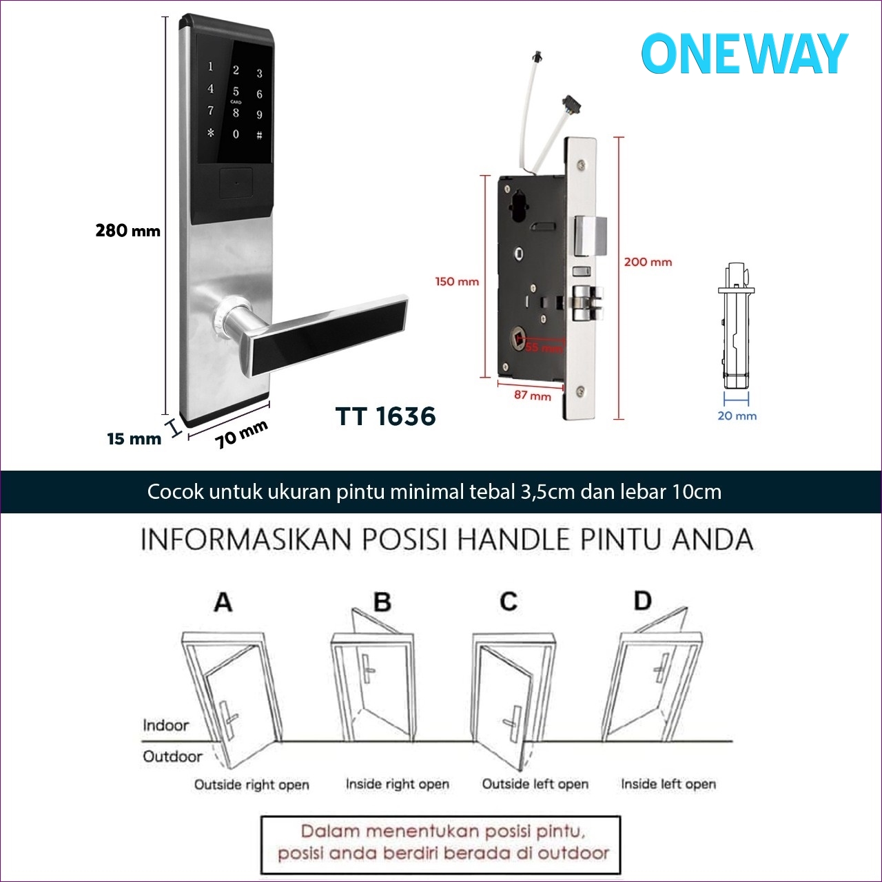 Smart Door Lock untuk Penginapan di Bali
