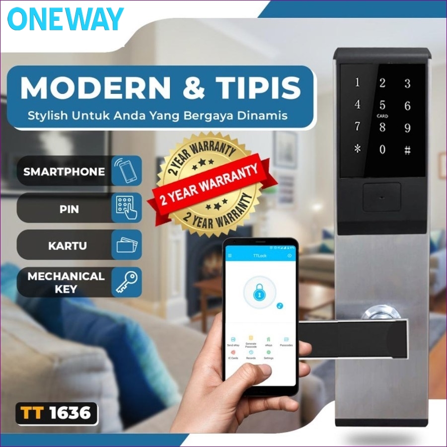 Smart Door Lock untuk Kantor di Bali