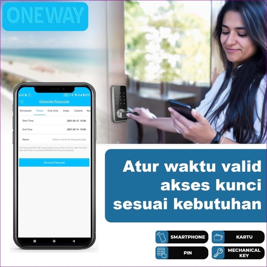 Smart Door Lock untuk Penginapan di Bali