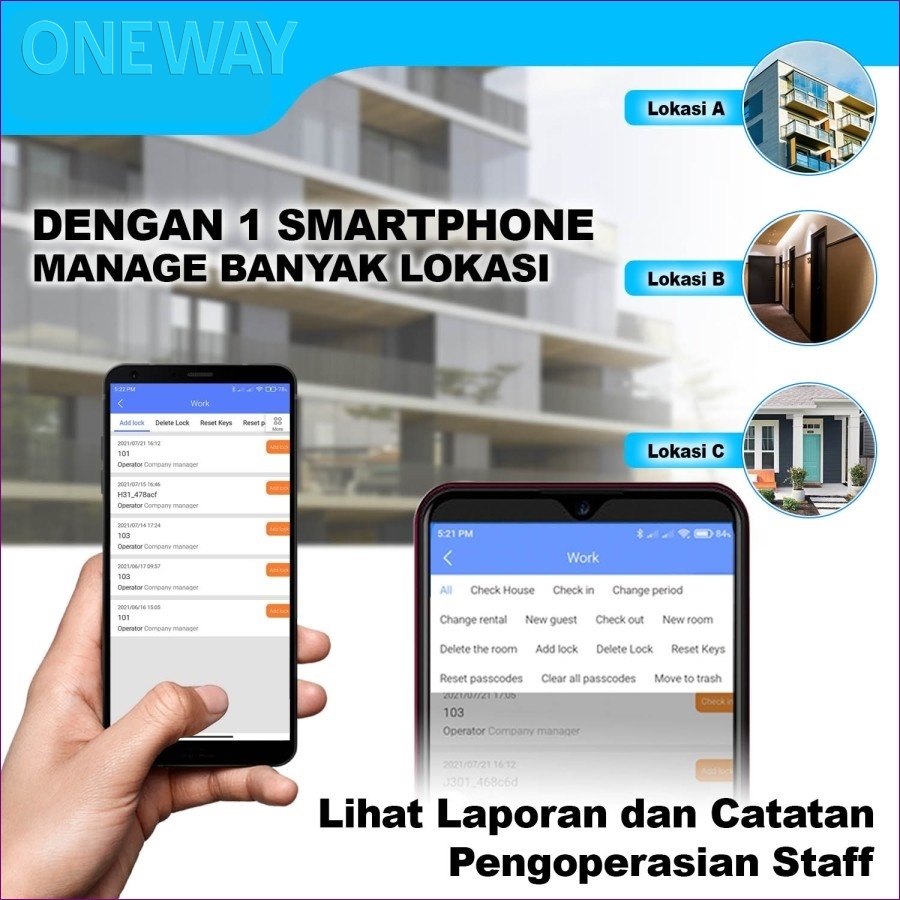 Smart Door Lock untuk Penginapan di Bali