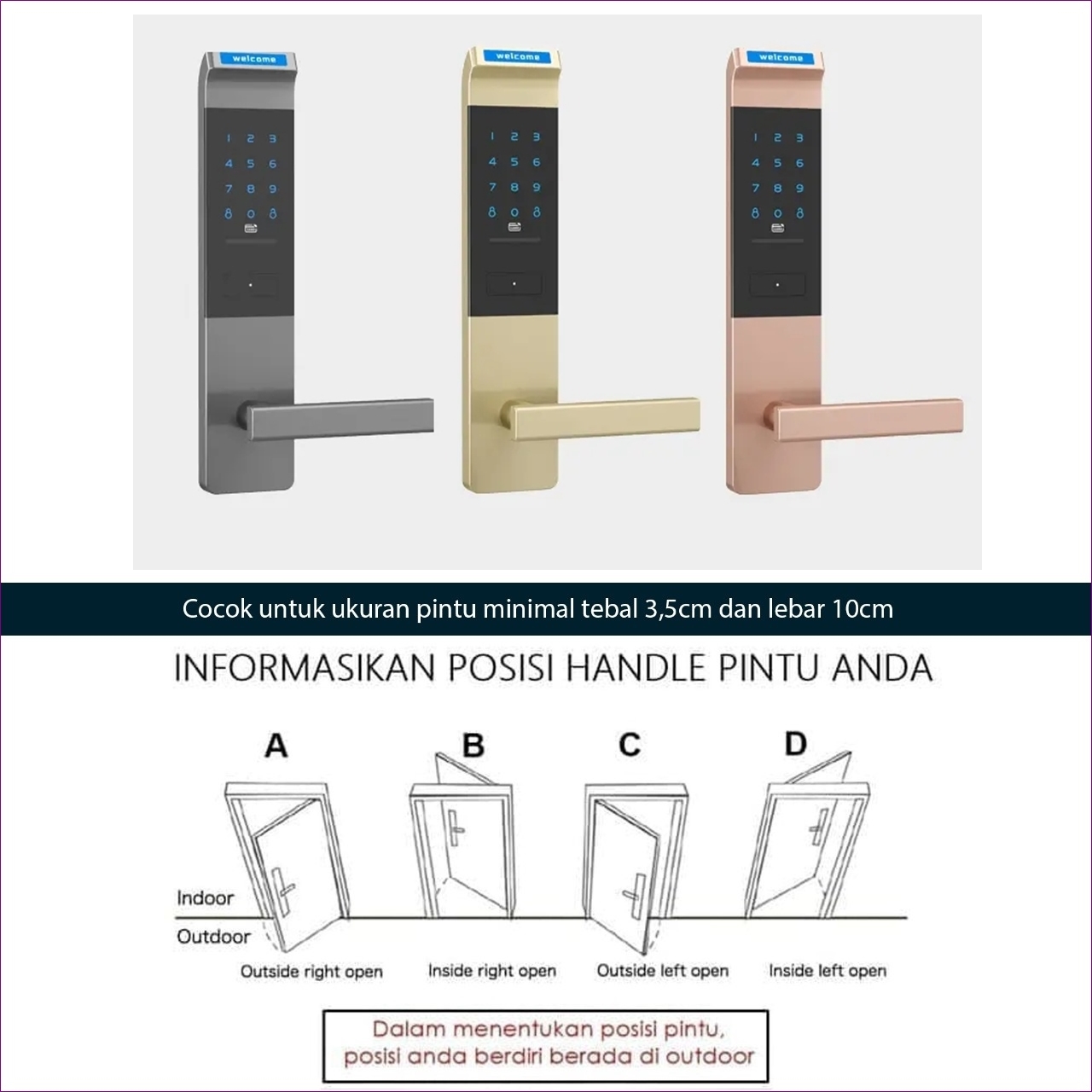 Jual kunci Pintu hotel di Bali